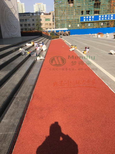 航天五一〇所 金昌彩色路面